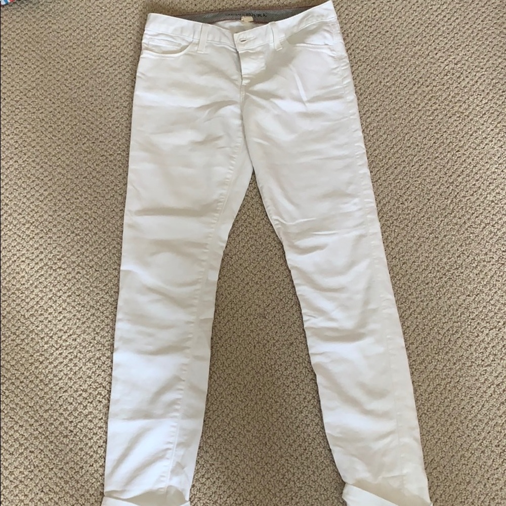 Banana Republic White Jeans